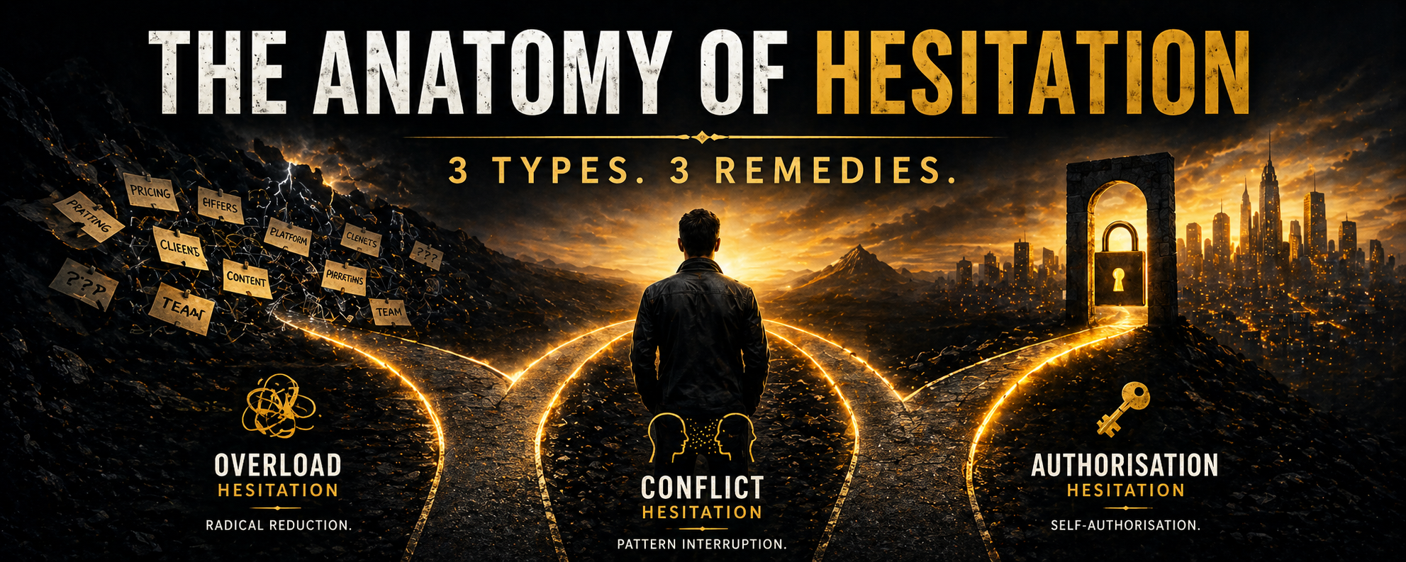 The Anatomy of Hesitation